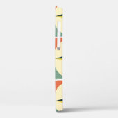 レトロ60年代70年代の幾何学模様。 Case-Mate iPhoneケース (裏面 / 左)