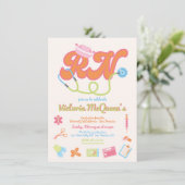 レトロ60年代70年代ナース卒業 招待状 (スタンド正面)