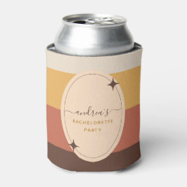 レトロ60年代70年代 ストライプ ブライズメイド パーティー グルーヴィー 缶クーラー