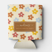 レトロ60年代70年代 フラワーバチュレレッテパーティー グルーヴィー 缶クーラー (裏面)