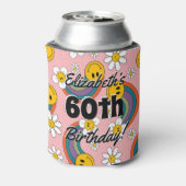 レトロ60番目の誕生日ヴィンテージ1958写真 缶クーラー (缶裏面)