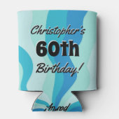 レトロ60番目の誕生日ヴィンテージ1958写真 缶クーラー (裏面)