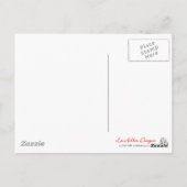 レトロ60sハートサイケデリックペイズリーギフトアパレル ポストカード (裏面)