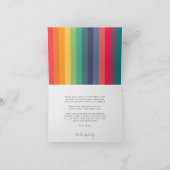 レトロ60sヒッピーおもしろいハッピーホリデーズフォト シーズンカード (内部)