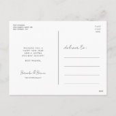 レトロ60sヒッピーおもしろいメリークリスマス家族の写真 シーズンポストカード (裏面)