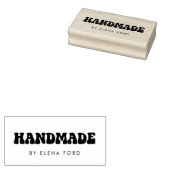 レトロ60sヒッピーおもしろい手作り ラバースタンプ (押印)