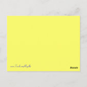 レトロ60sヘアノートカード ポストカード (裏面)