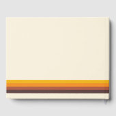 レトロ60sヴィンテージ結婚カラー ゲストブック (裏面)