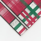 レトロ60s |サンタ私は本当に良くなければならない フリースブランケット (角)