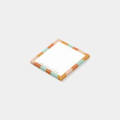 レトロ60s 70s Groovy Hippie Name On Personalizable ポストイット (アングル)