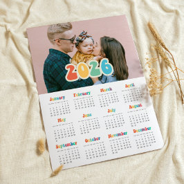 レトロ60s Hippie 2025フォトカレンダー ポスター