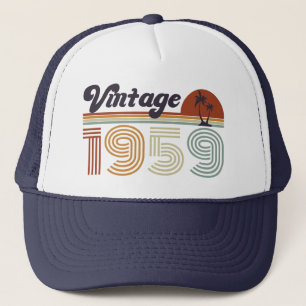 レトロ66位誕生日、ヴィンテージ1959 キャップ
