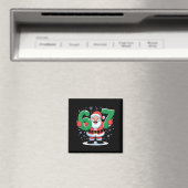 レトロ67 ミーム 楽しいクリスマス サンタ 67祭り マグネット (インサイチュ (食洗機))