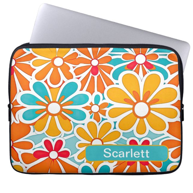 レトロ6 ラップトップスリーブ (正面)