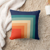 レトロ70のカラーパレット クッション (ブランケット)