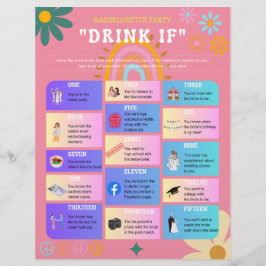 レトロ70のスタイルバチェロレッテ飲料ゲもしーム