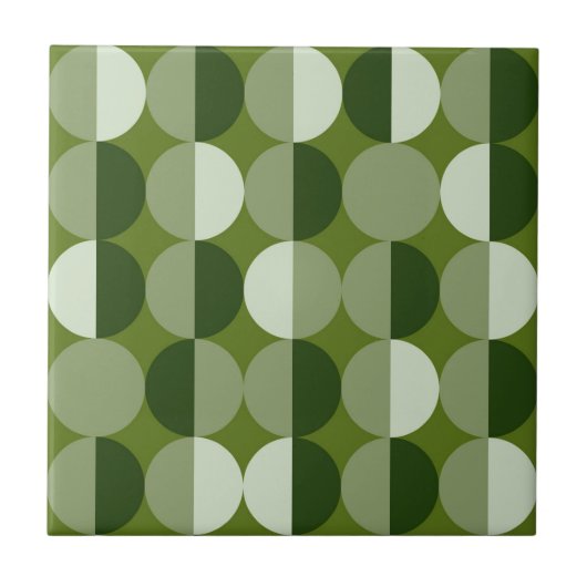 レトロ70のセラミックタイル タイル (正面)