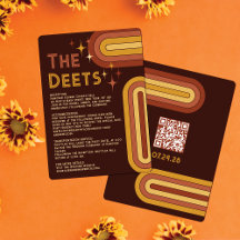 レトロ70のタイポグラフィレインボーアー結婚チの詳細