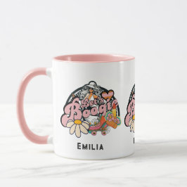 レトロ70年代のブギーディスコダンス ブライズメイド パーティー マグカップ