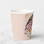 レトロ70年代のブギー ディスコ ダンシング ブライダル バチェロレッテ 紙コップ (右)