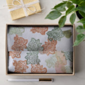 レトロ70年代の花 薄葉紙 (ギフト)