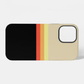 レトロ70年代カラーパレット iPhoneケース (裏面横)