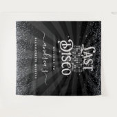 レトロ70年代ラストディスコ独身最後の週末パーティー タペストリー (正面(横))