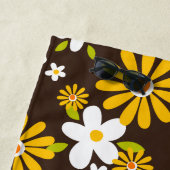 レトロ70年代60年代の花柄スタイルタオル ビーチタオル (インサイチュ)