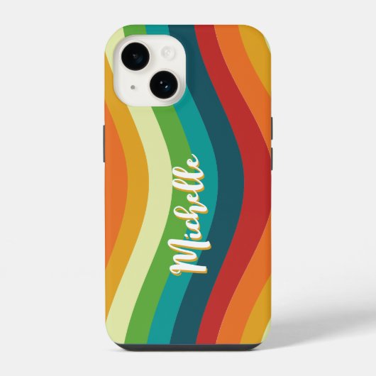 レトロ70年代 iPhoneケース (裏面)