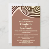 レトロ70結婚年代 招待状 (正面)