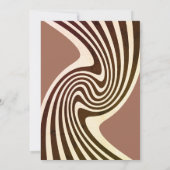 レトロ70結婚年代 招待状 (裏面)