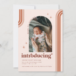 レトロ70 |写真誕生のお知らせ セーブザデート