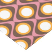 レトロ70sの円波パターン テーブルクロス (アングル)