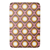 レトロ70sの円波パターン バスマット (正面縦)