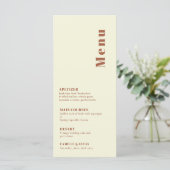 レトロ70sオインスパイアレンジ結婚のメニュー メニュー (スタンド正面)