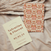 レトロ70sオインスパイアレンジ結婚式招待状 招待状