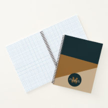 レトロ70sグリーンブラウンヴィンテージカラーブロックモノグラム