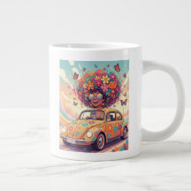 レトロ70sグルーヴィーフラワーパワー