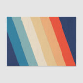 レトロ70sストライプGroovy 薄葉紙 (正面)