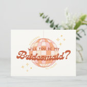 レトロ70sディスコのカスタムブリデスメイド提案カード シーズンカード (スタンド正面)