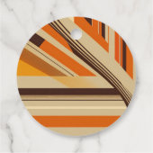 レトロ70sデザインクリーム結婚ズカスタムありがとう フェイバータグ (裏面)