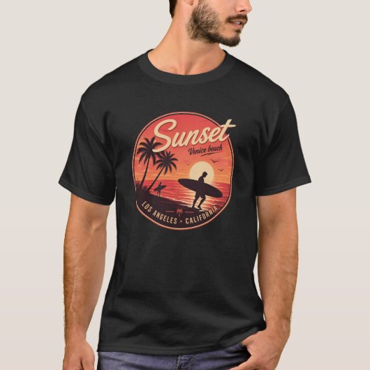 レトロ70'sデザイン tシャツ (正面)