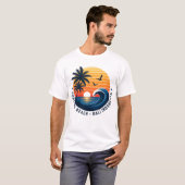 レトロ70'sデザイン tシャツ (正面フル)