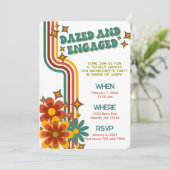 レトロ70sバチェロレッテ招待状 招待状 (スタンド正面)