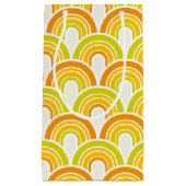 レトロ70sパターン スモールペーパーバッグ (正面)