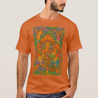 レトロ70sフォレスト格言 tシャツ