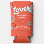 レトロ70sフォームクーラーボックス スリム缶クーラー (正面)