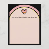 レトロ70sブギーディスコ踊りブライダルバチェロレッテ (裏面)