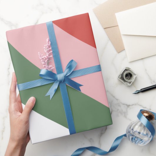 レトロ70sラッカラフルピング紙 ラッピングペーパー (ギフト)