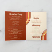 レトロ70sレインボーGroovyアーチ写真 プログラム (内部)